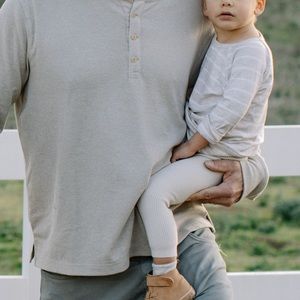 Haven Ko Crew Neck/Jogger Set in Cream